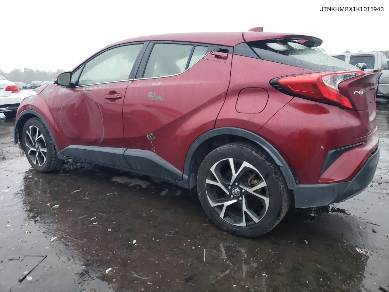 2019 Toyota C-Hr Xle VIN: JTNKHMBX1K1015943 Lot: 73157534