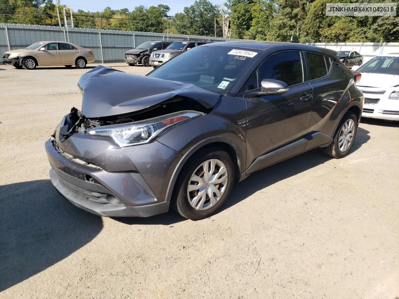 2019 Toyota C-Hr Xle VIN: JTNKHMBX4K1042618 Lot: 73347954