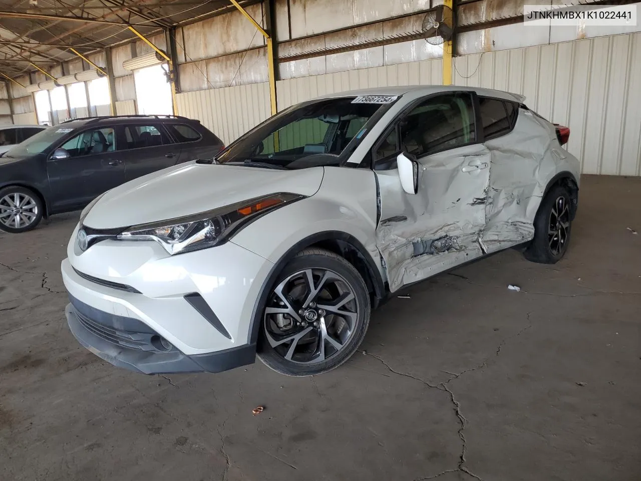 2019 Toyota C-Hr Xle VIN: JTNKHMBX1K1022441 Lot: 73667254