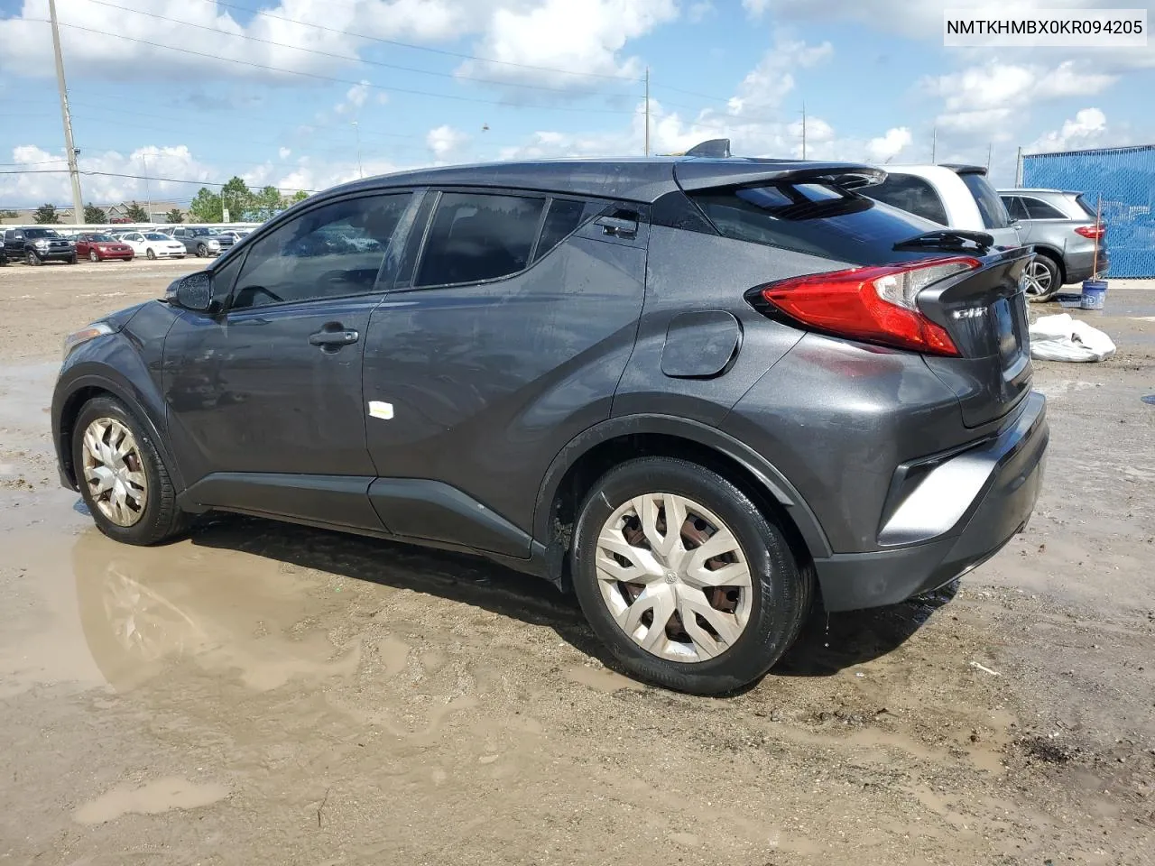 NMTKHMBX0KR094205 2019 Toyota C-Hr Xle