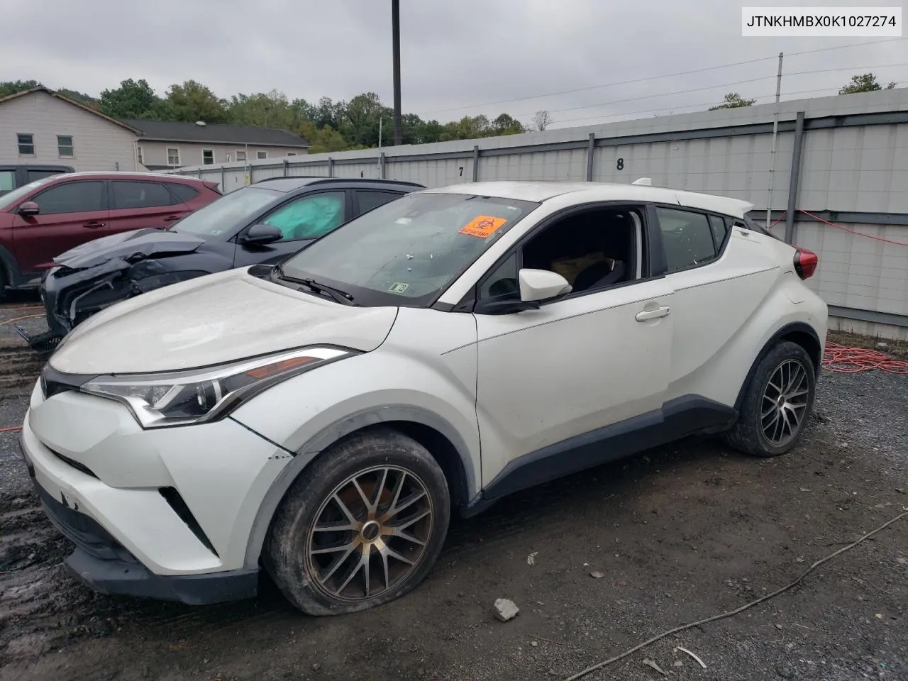 JTNKHMBX0K1027274 2019 Toyota C-Hr Xle