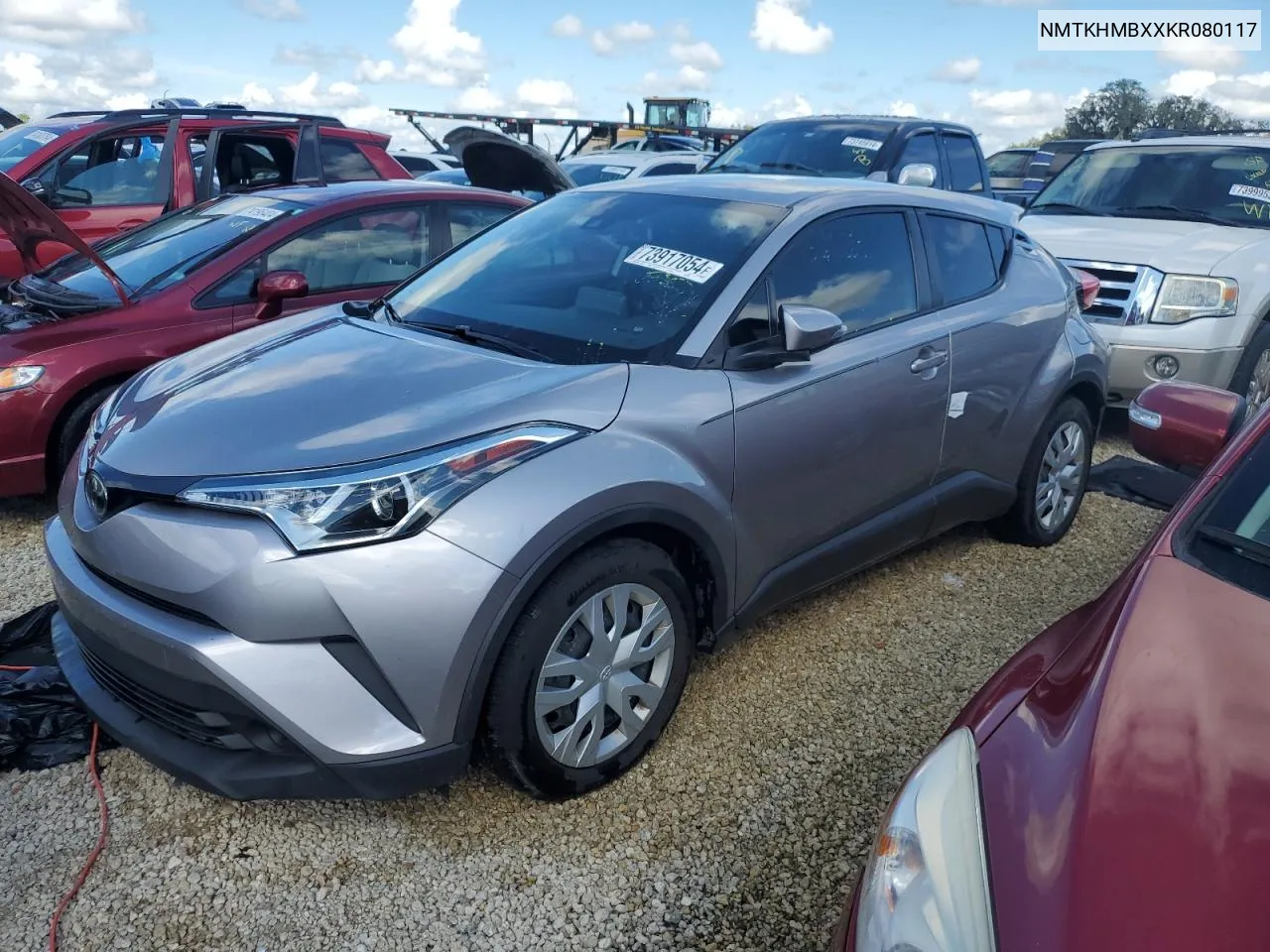 2019 Toyota C-Hr Xle VIN: NMTKHMBXXKR080117 Lot: 73917054