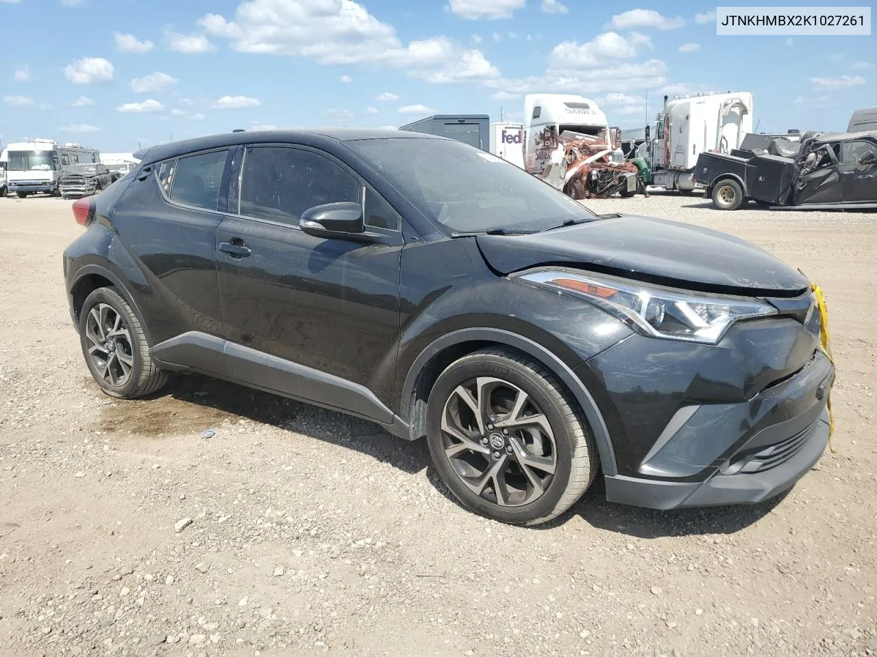 2019 Toyota C-Hr Xle VIN: JTNKHMBX2K1027261 Lot: 74045454