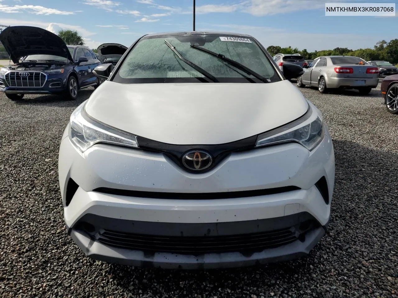 2019 Toyota C-Hr Xle VIN: NMTKHMBX3KR087068 Lot: 74309864