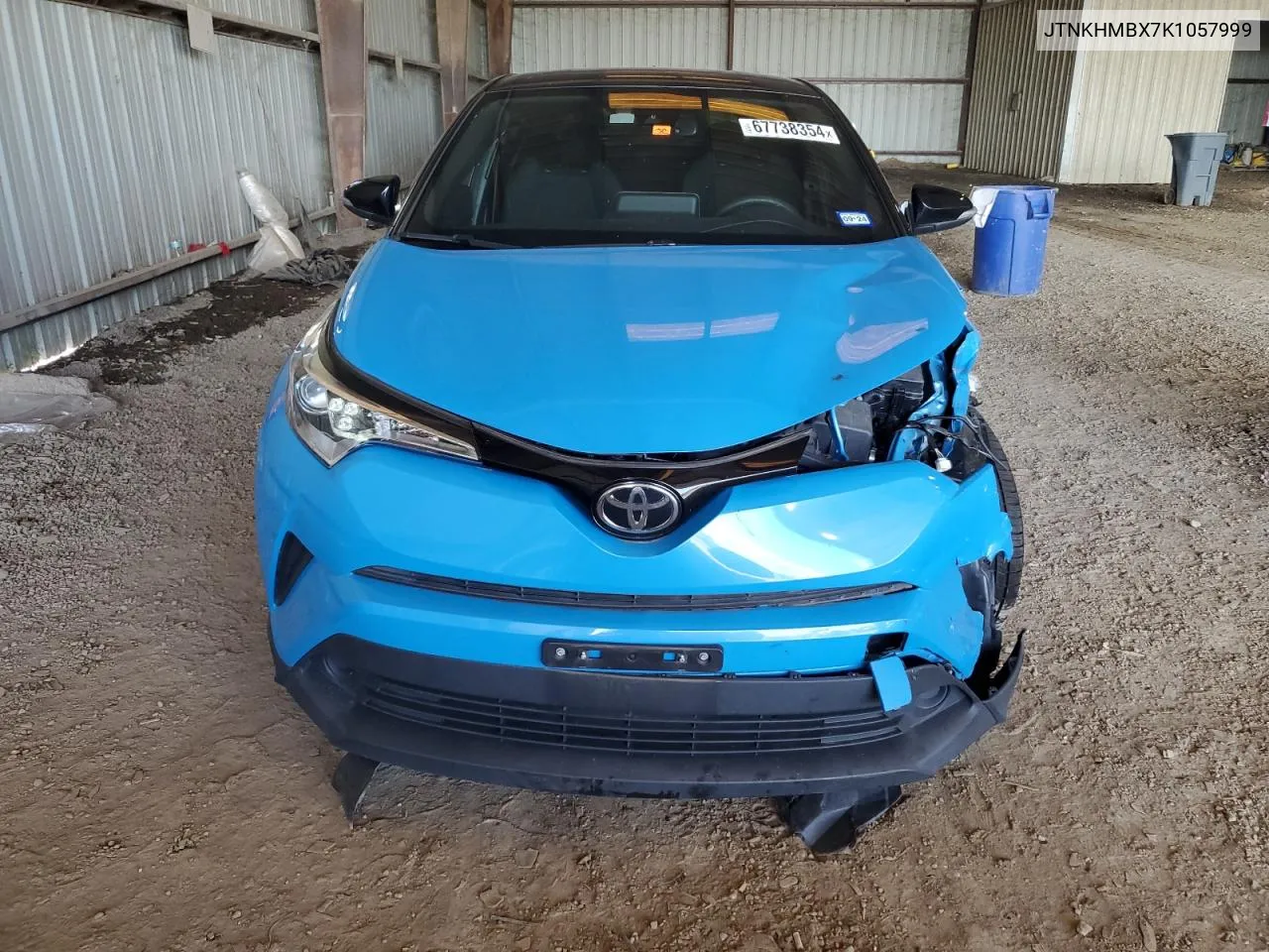 2019 Toyota C-Hr Xle VIN: JTNKHMBX7K1057999 Lot: 74807054