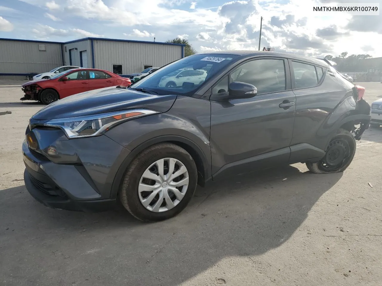 2019 Toyota C-Hr Xle VIN: NMTKHMBX6KR100749 Lot: 74929764