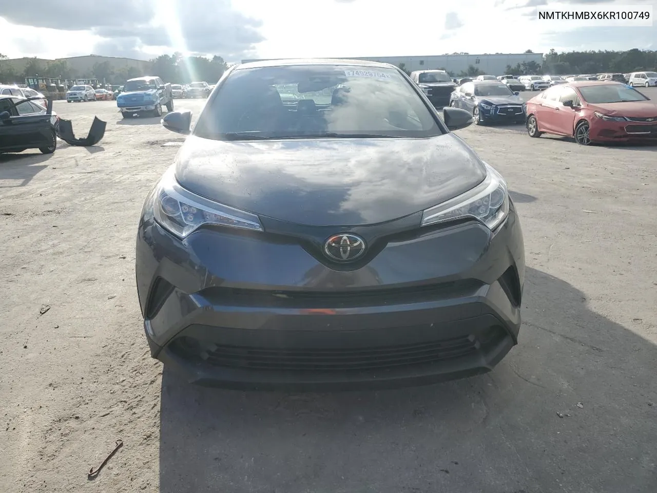 2019 Toyota C-Hr Xle VIN: NMTKHMBX6KR100749 Lot: 74929764