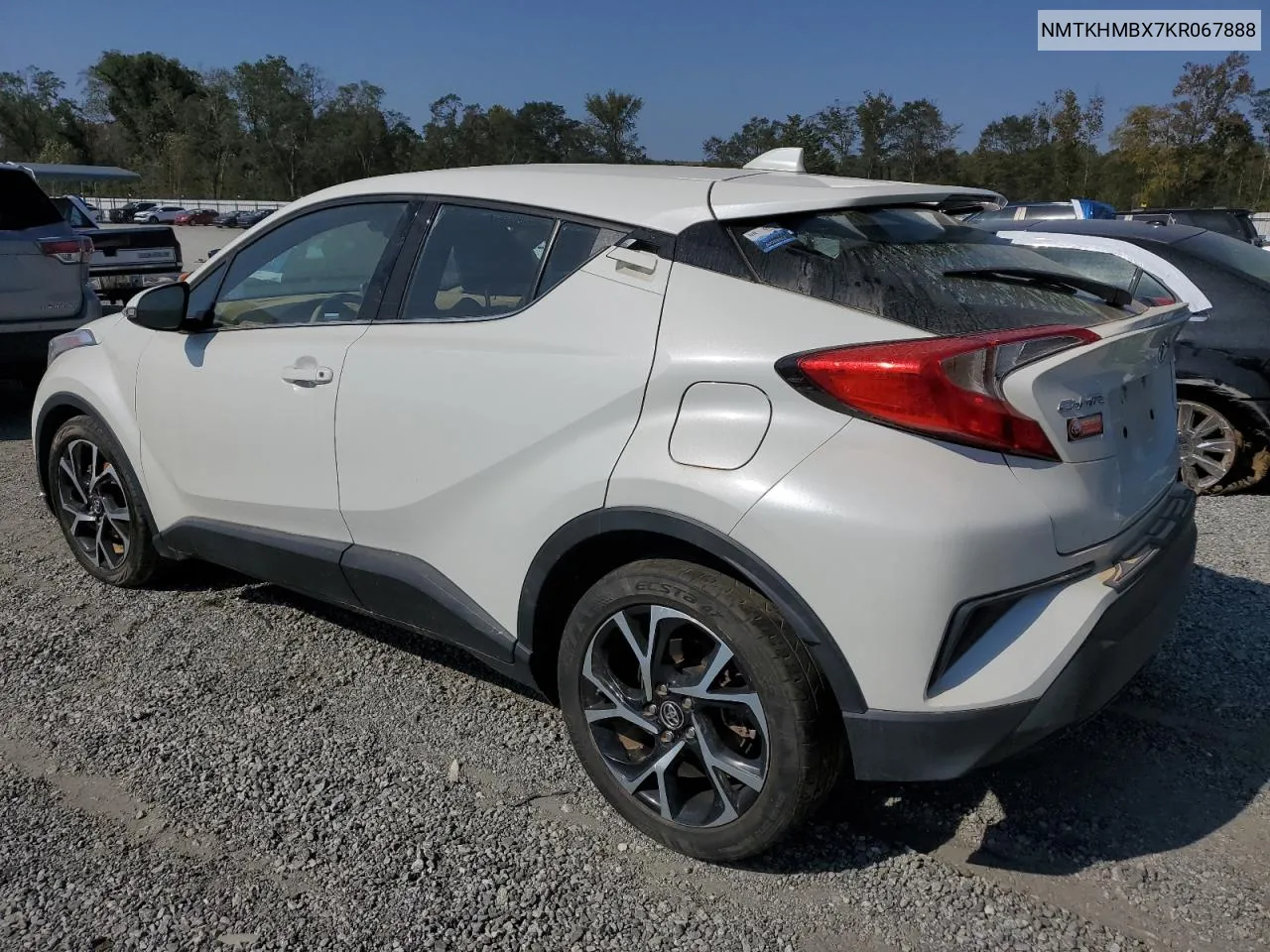 2019 Toyota C-Hr Xle VIN: NMTKHMBX7KR067888 Lot: 75136114