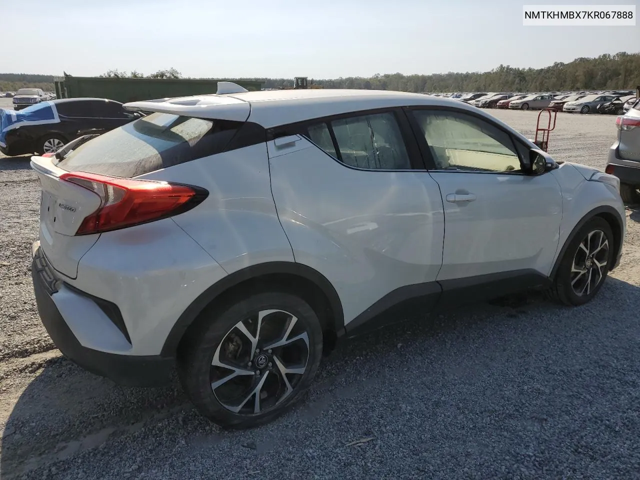 2019 Toyota C-Hr Xle VIN: NMTKHMBX7KR067888 Lot: 75136114