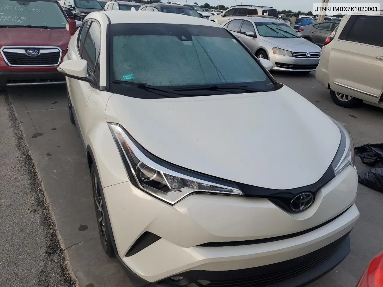 2019 Toyota C-Hr Xle VIN: JTNKHMBX7K1020001 Lot: 75198784