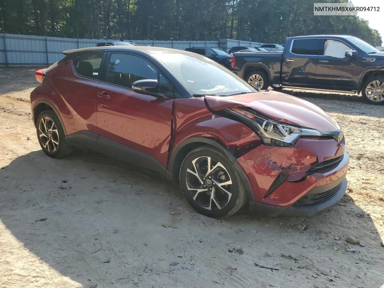 2019 Toyota C-Hr Xle VIN: NMTKHMBX6KR094712 Lot: 75203564