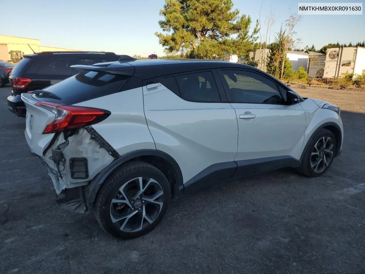 2019 Toyota C-Hr Xle VIN: NMTKHMBX0KR091630 Lot: 75392554