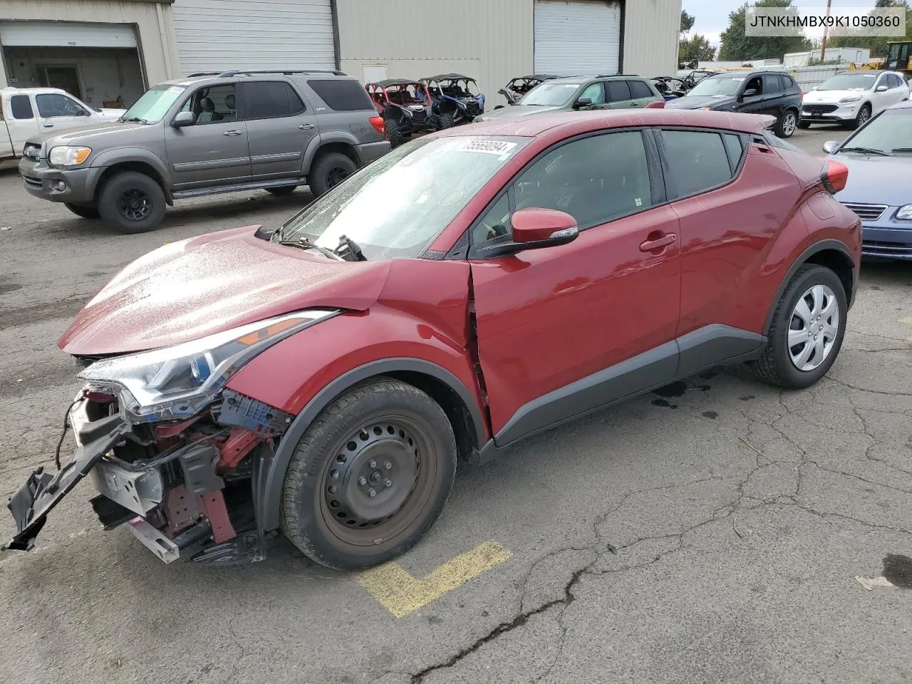 2019 Toyota C-Hr Xle VIN: JTNKHMBX9K1050360 Lot: 75569094