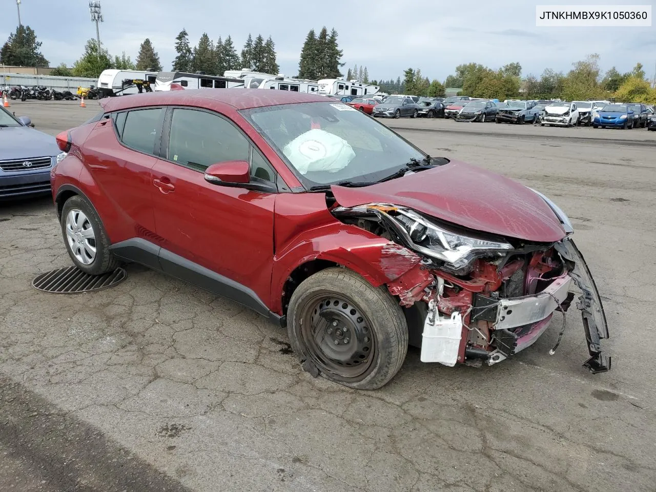 2019 Toyota C-Hr Xle VIN: JTNKHMBX9K1050360 Lot: 75569094