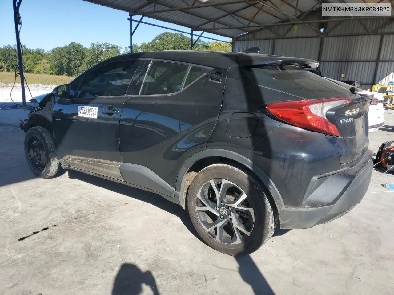 2019 Toyota C-Hr Xle VIN: NMTKHMBX3KR084820 Lot: 75833064