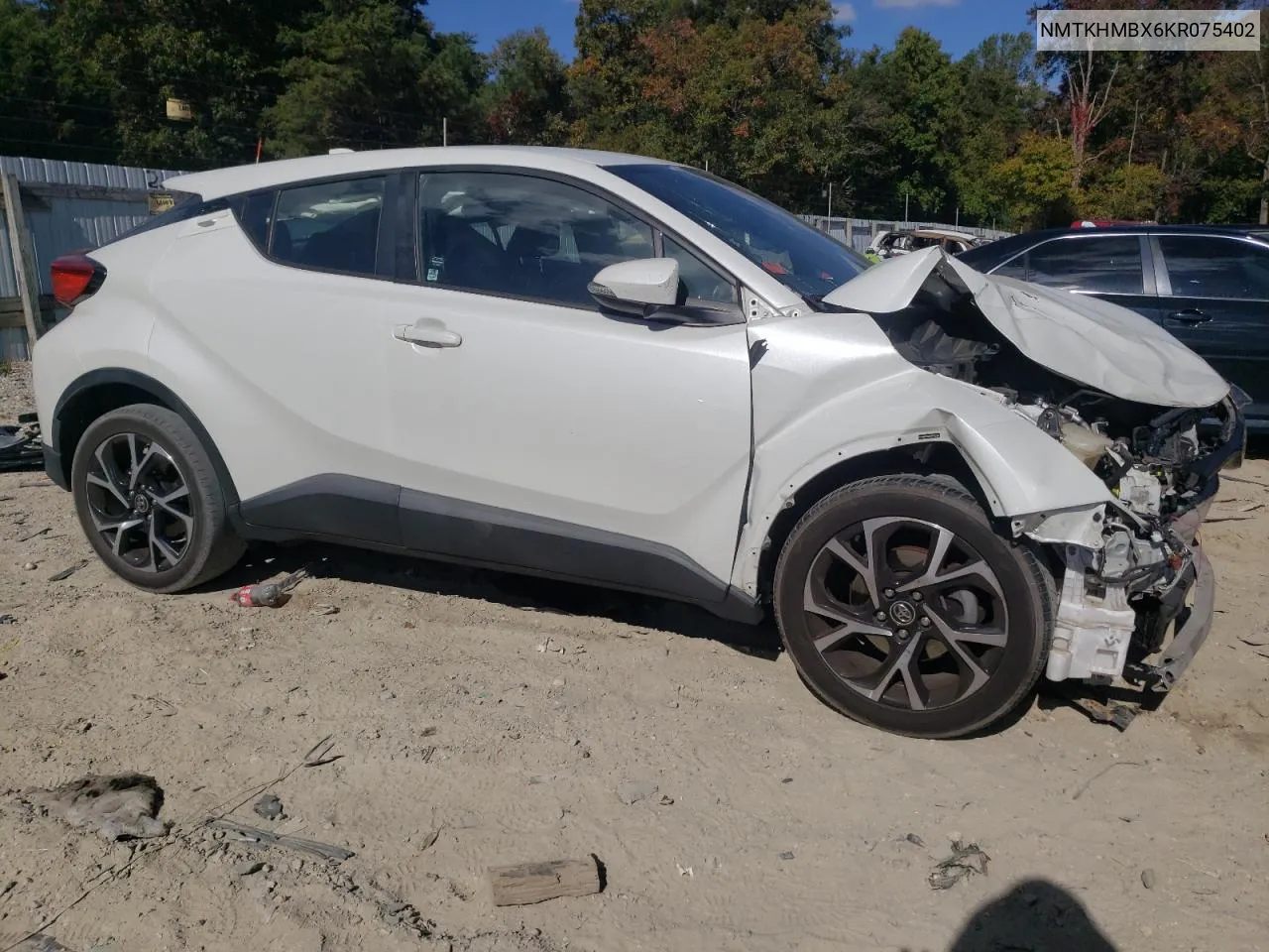 2019 Toyota C-Hr Xle VIN: NMTKHMBX6KR075402 Lot: 76223374