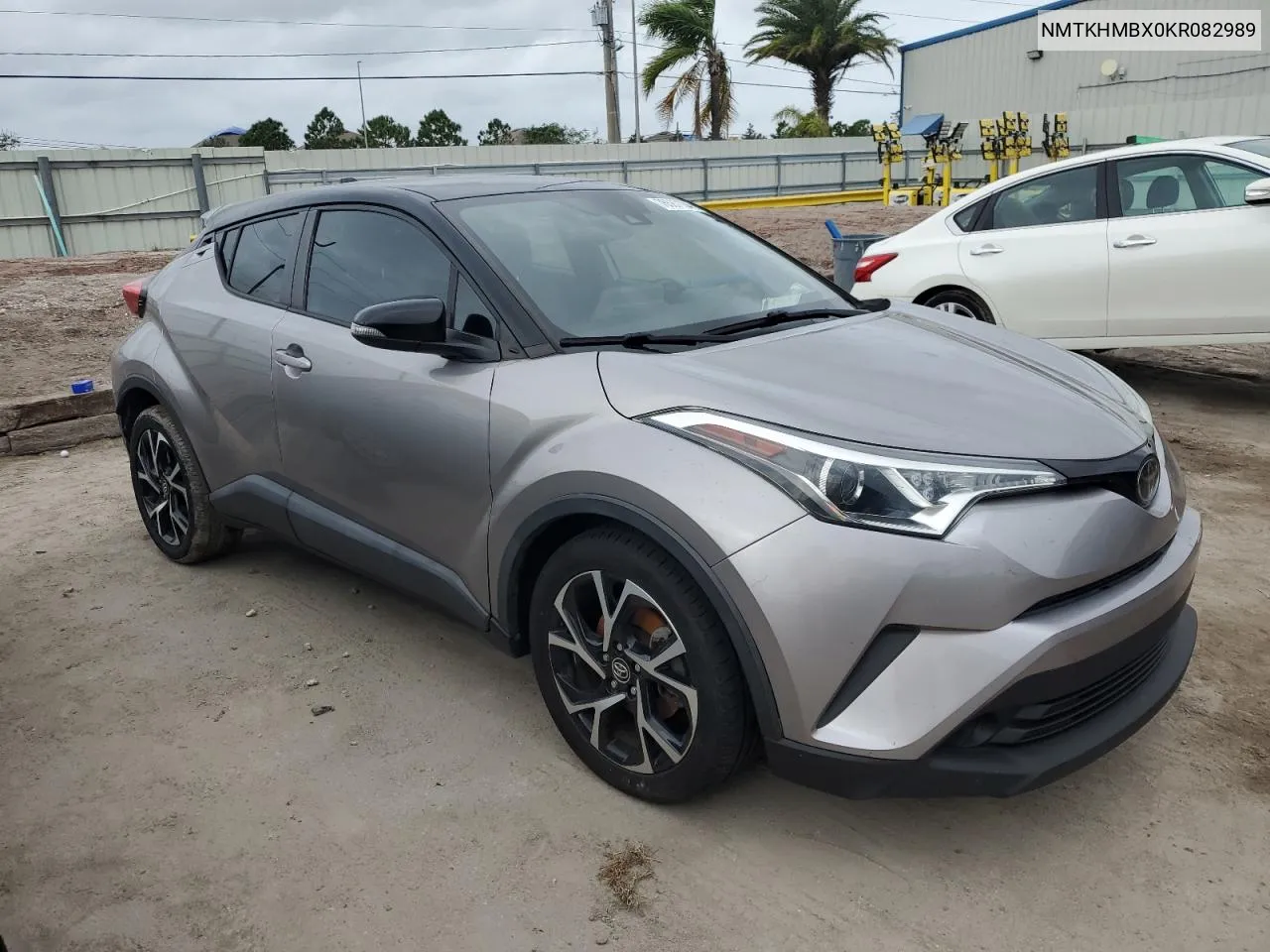 2019 Toyota C-Hr Xle VIN: NMTKHMBX0KR082989 Lot: 76587634