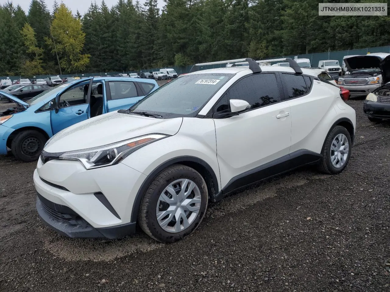 2019 Toyota C-Hr Xle VIN: JTNKHMBX8K1021335 Lot: 76797314