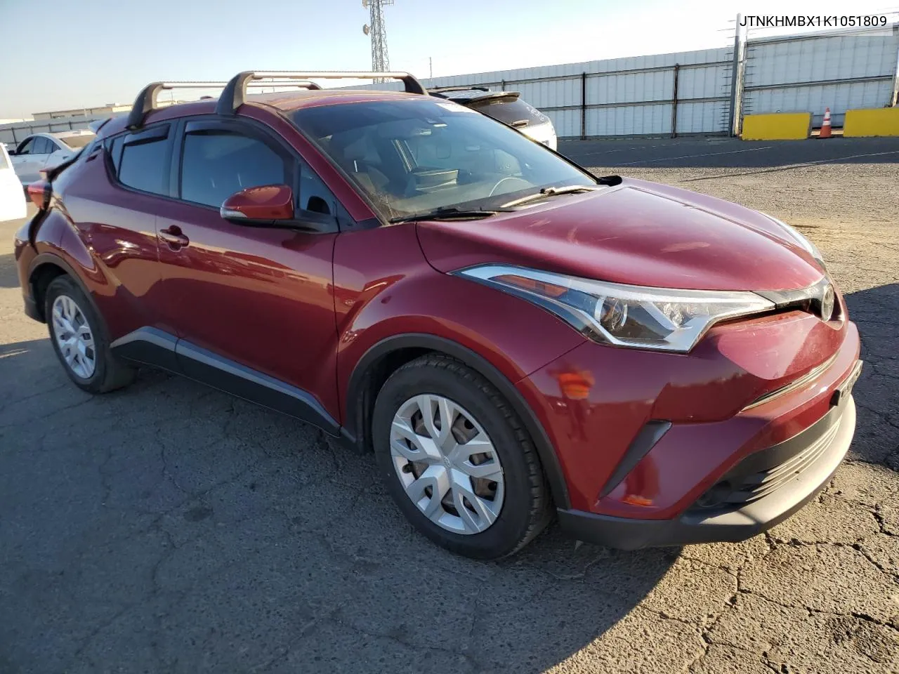 2019 Toyota C-Hr Xle VIN: JTNKHMBX1K1051809 Lot: 77280514