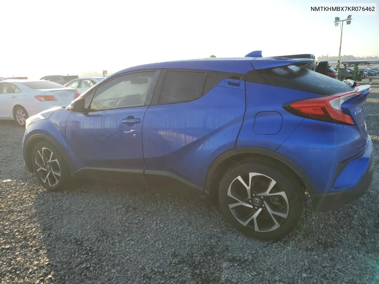 2019 Toyota C-Hr Xle VIN: NMTKHMBX7KR076462 Lot: 77535484