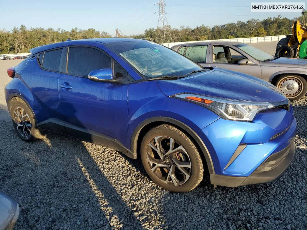 2019 Toyota C-Hr Xle VIN: NMTKHMBX7KR076462 Lot: 77535484