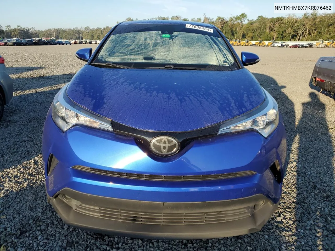 2019 Toyota C-Hr Xle VIN: NMTKHMBX7KR076462 Lot: 77535484