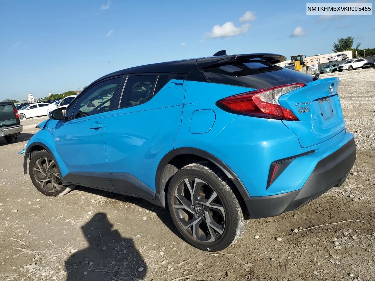 2019 Toyota C-Hr Xle VIN: NMTKHMBX9KR095465 Lot: 77893214