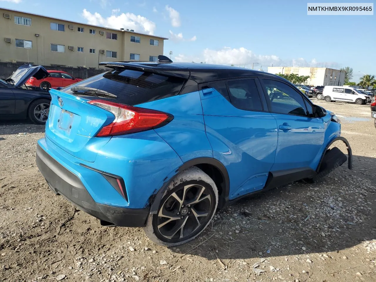 2019 Toyota C-Hr Xle VIN: NMTKHMBX9KR095465 Lot: 77893214