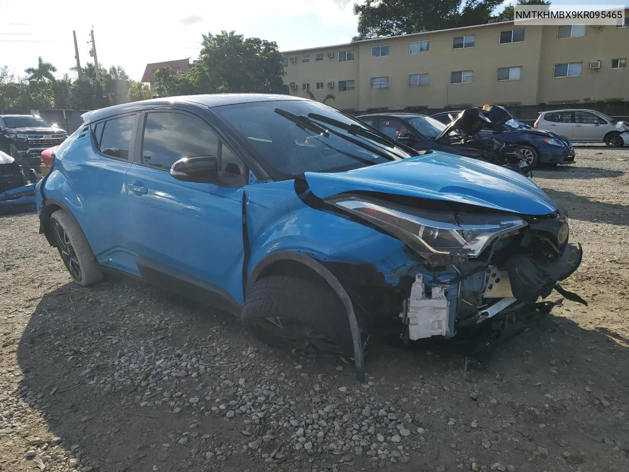 2019 Toyota C-Hr Xle VIN: NMTKHMBX9KR095465 Lot: 77893214