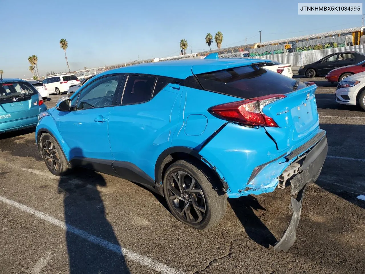 2019 Toyota C-Hr Xle VIN: JTNKHMBX5K1034995 Lot: 77993724