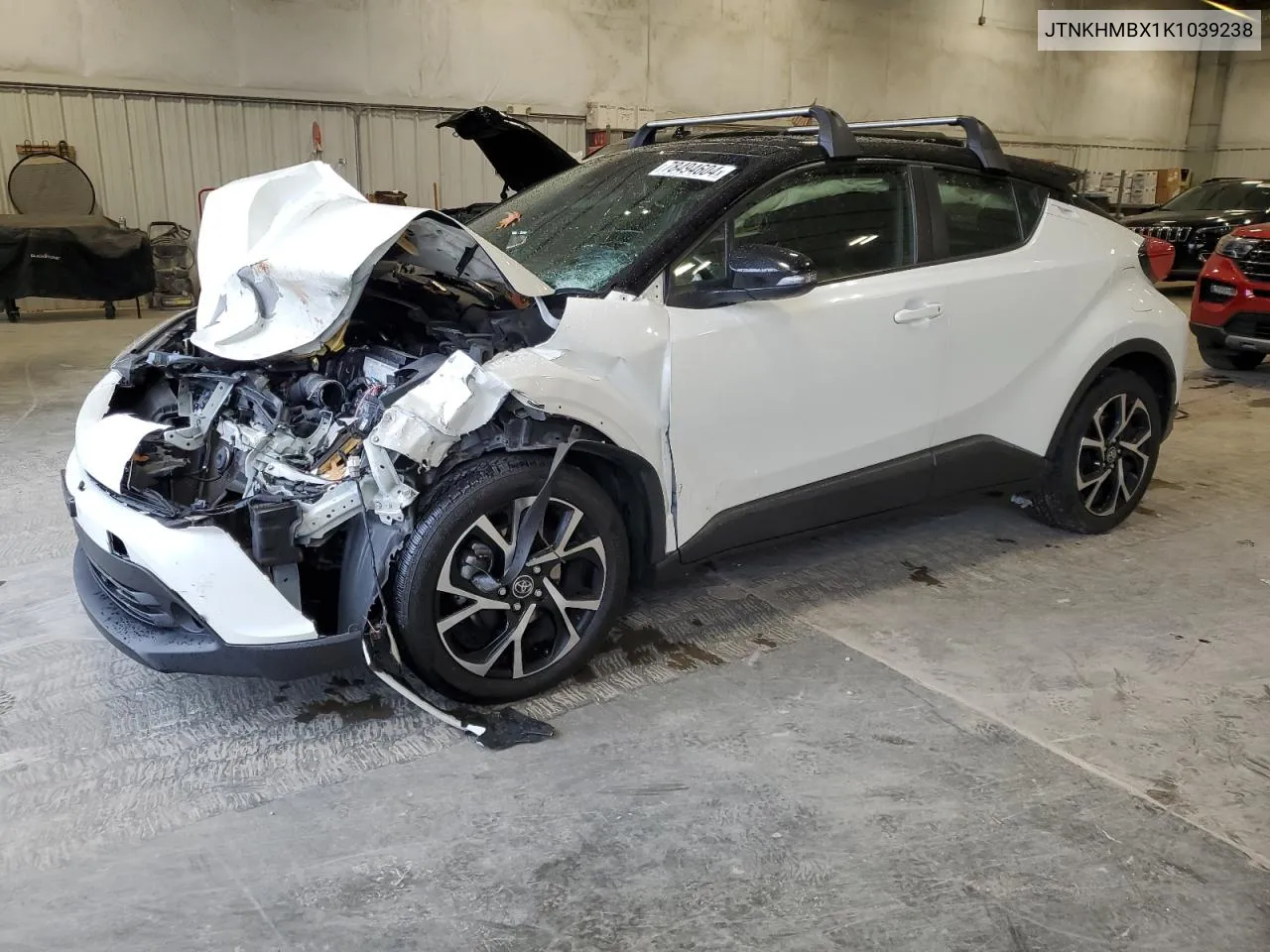 2019 Toyota C-Hr Xle VIN: JTNKHMBX1K1039238 Lot: 78494604