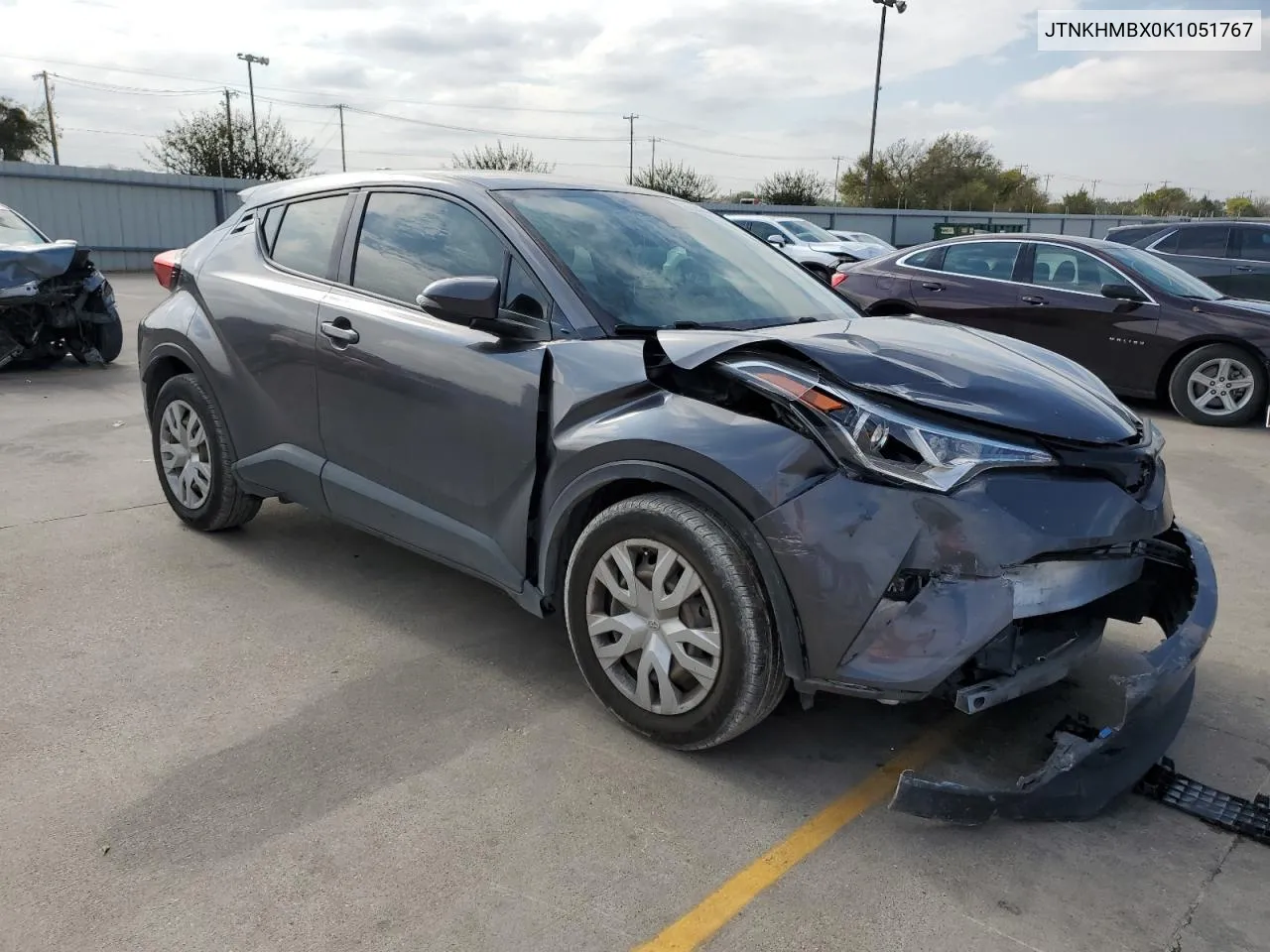 2019 Toyota C-Hr Xle VIN: JTNKHMBX0K1051767 Lot: 78598234