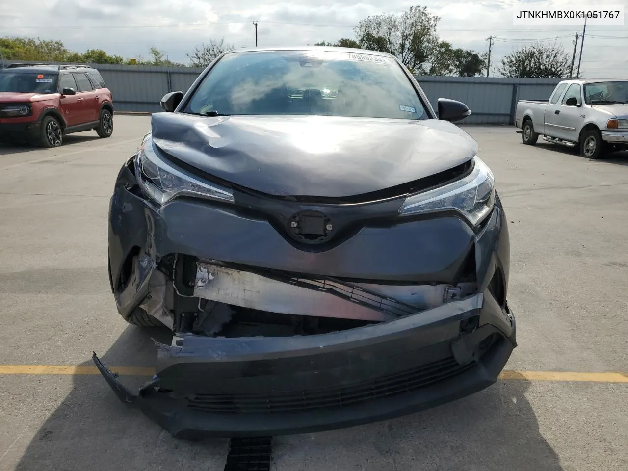 2019 Toyota C-Hr Xle VIN: JTNKHMBX0K1051767 Lot: 78598234