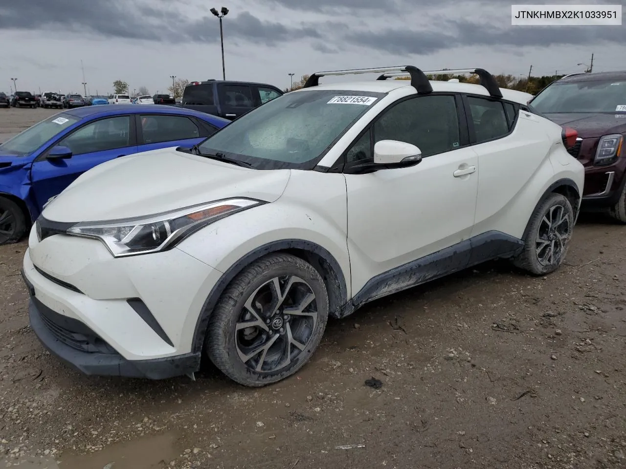 2019 Toyota C-Hr Xle VIN: JTNKHMBX2K1033951 Lot: 78821554