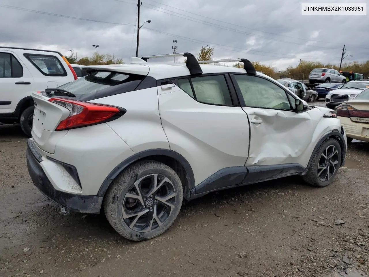 2019 Toyota C-Hr Xle VIN: JTNKHMBX2K1033951 Lot: 78821554