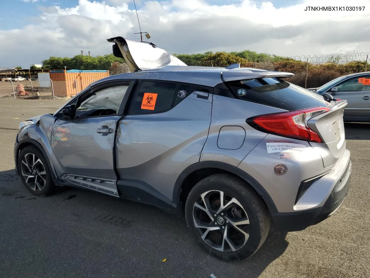 2019 Toyota C-Hr Xle VIN: JTNKHMBX1K1030197 Lot: 79747794