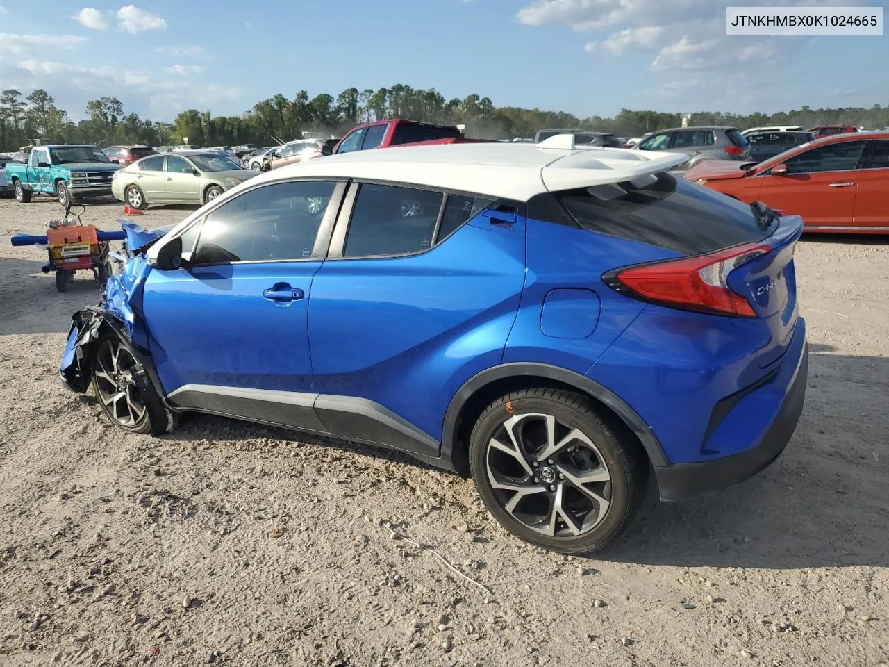 2019 Toyota C-Hr Xle VIN: JTNKHMBX0K1024665 Lot: 79949954