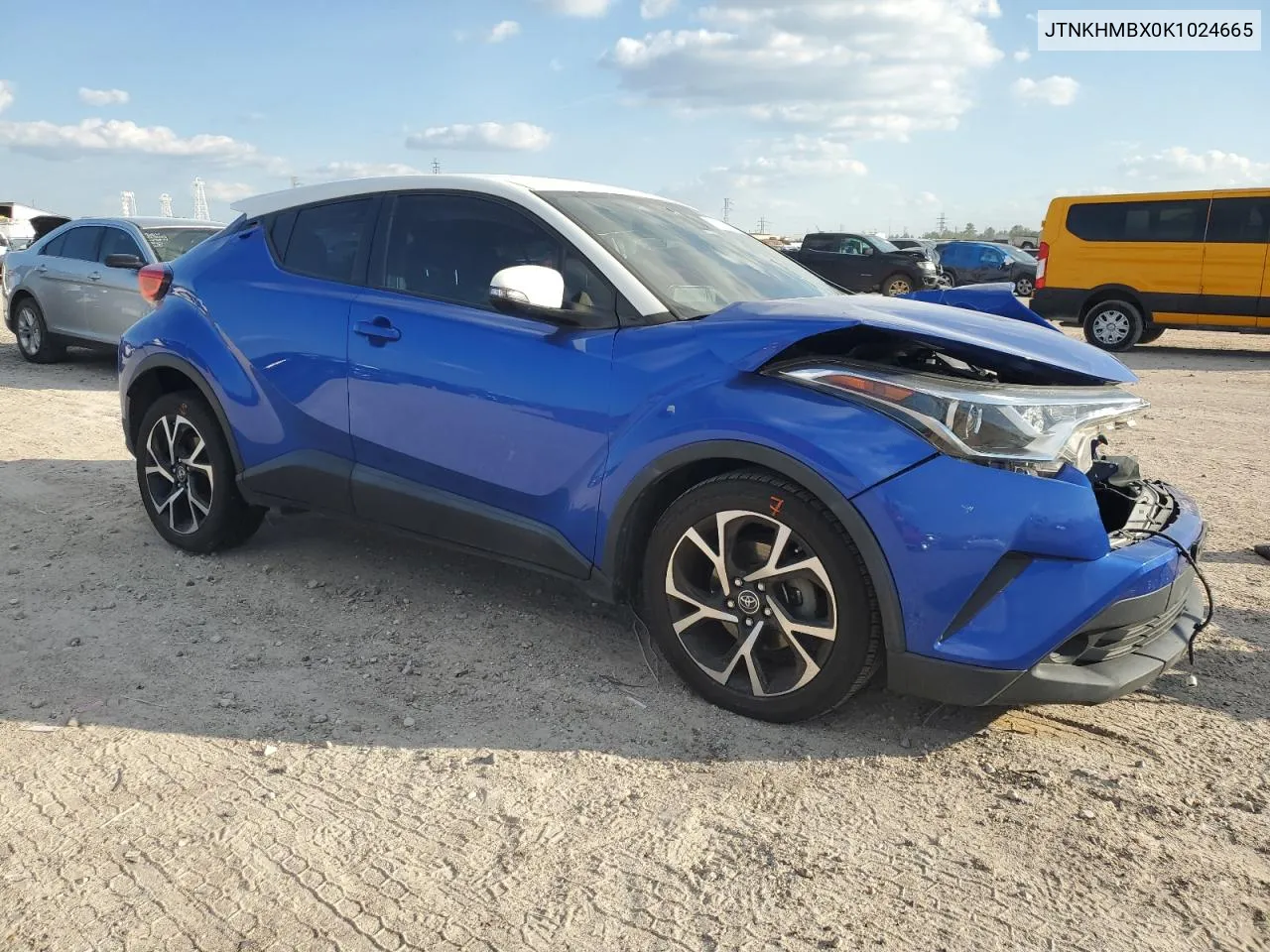 2019 Toyota C-Hr Xle VIN: JTNKHMBX0K1024665 Lot: 79949954