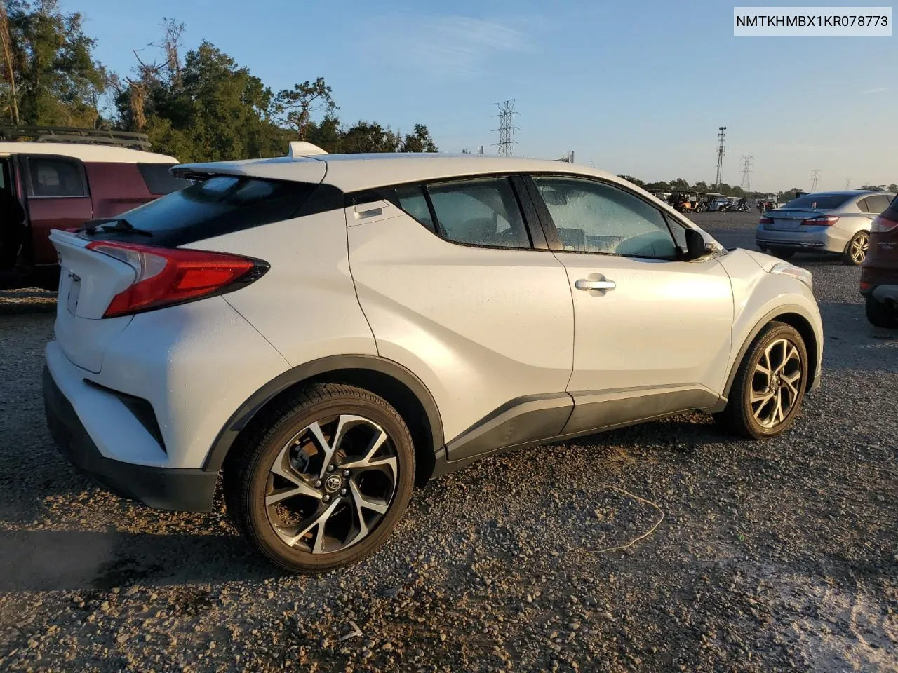 2019 Toyota C-Hr Xle VIN: NMTKHMBX1KR078773 Lot: 80058974