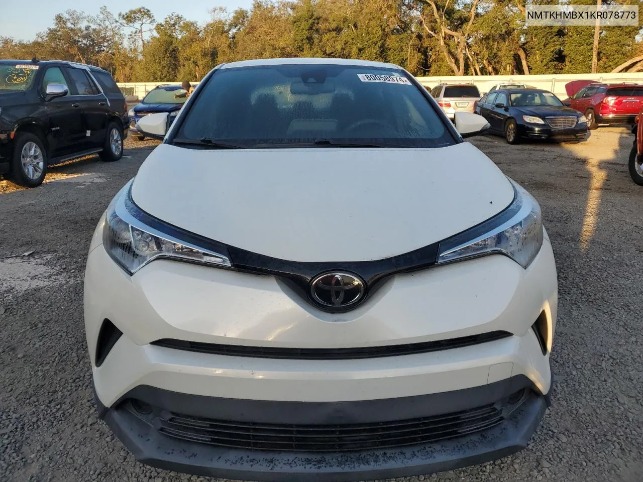 2019 Toyota C-Hr Xle VIN: NMTKHMBX1KR078773 Lot: 80058974