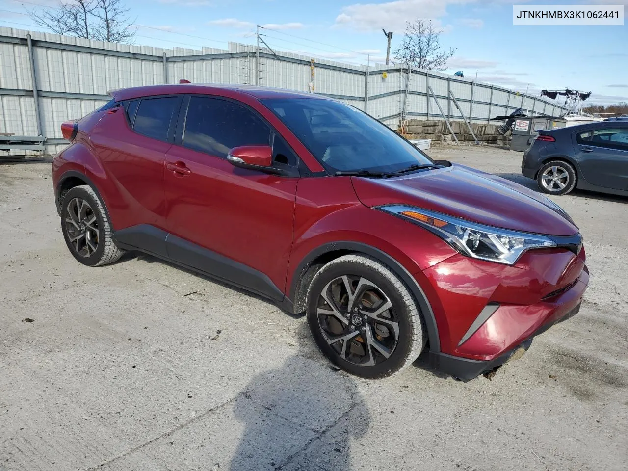 2019 Toyota C-Hr Xle VIN: JTNKHMBX3K1062441 Lot: 80478774