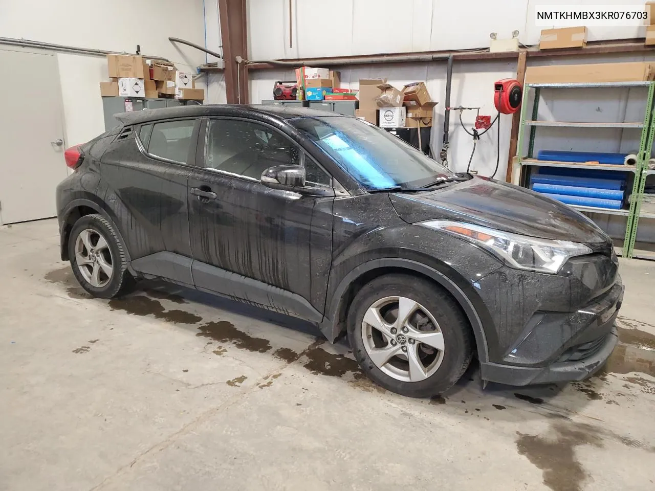 2019 Toyota C-Hr Xle VIN: NMTKHMBX3KR076703 Lot: 81734434