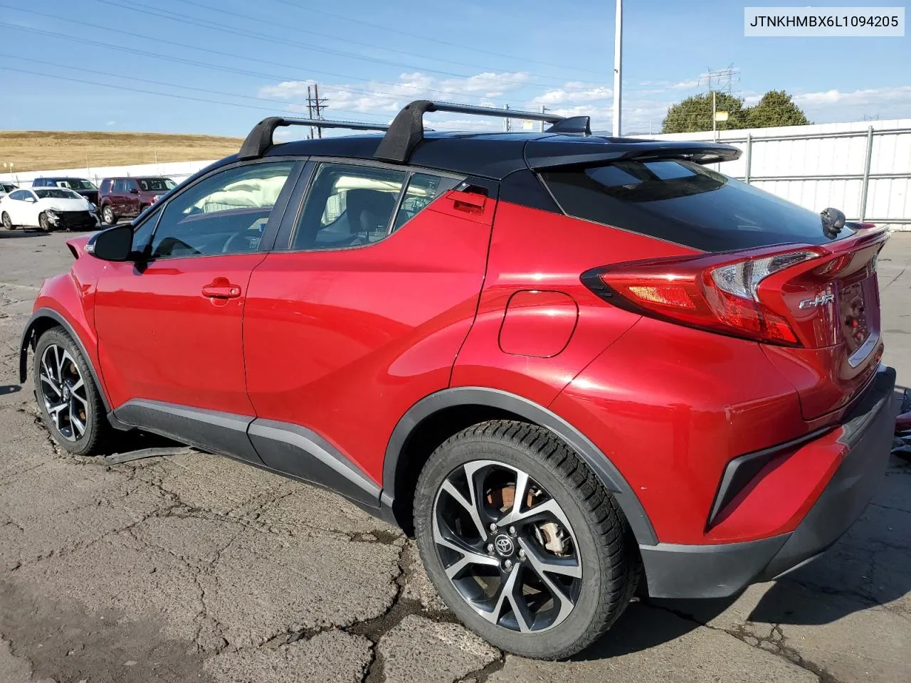 2020 Toyota C-Hr Xle VIN: JTNKHMBX6L1094205 Lot: 63513674