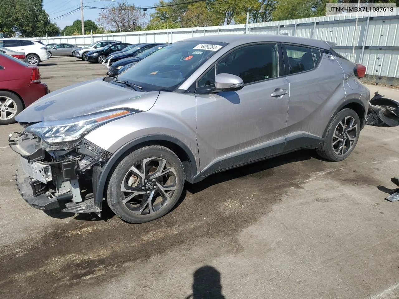 2020 Toyota C-Hr Xle VIN: JTNKHMBX7L1087618 Lot: 71809284