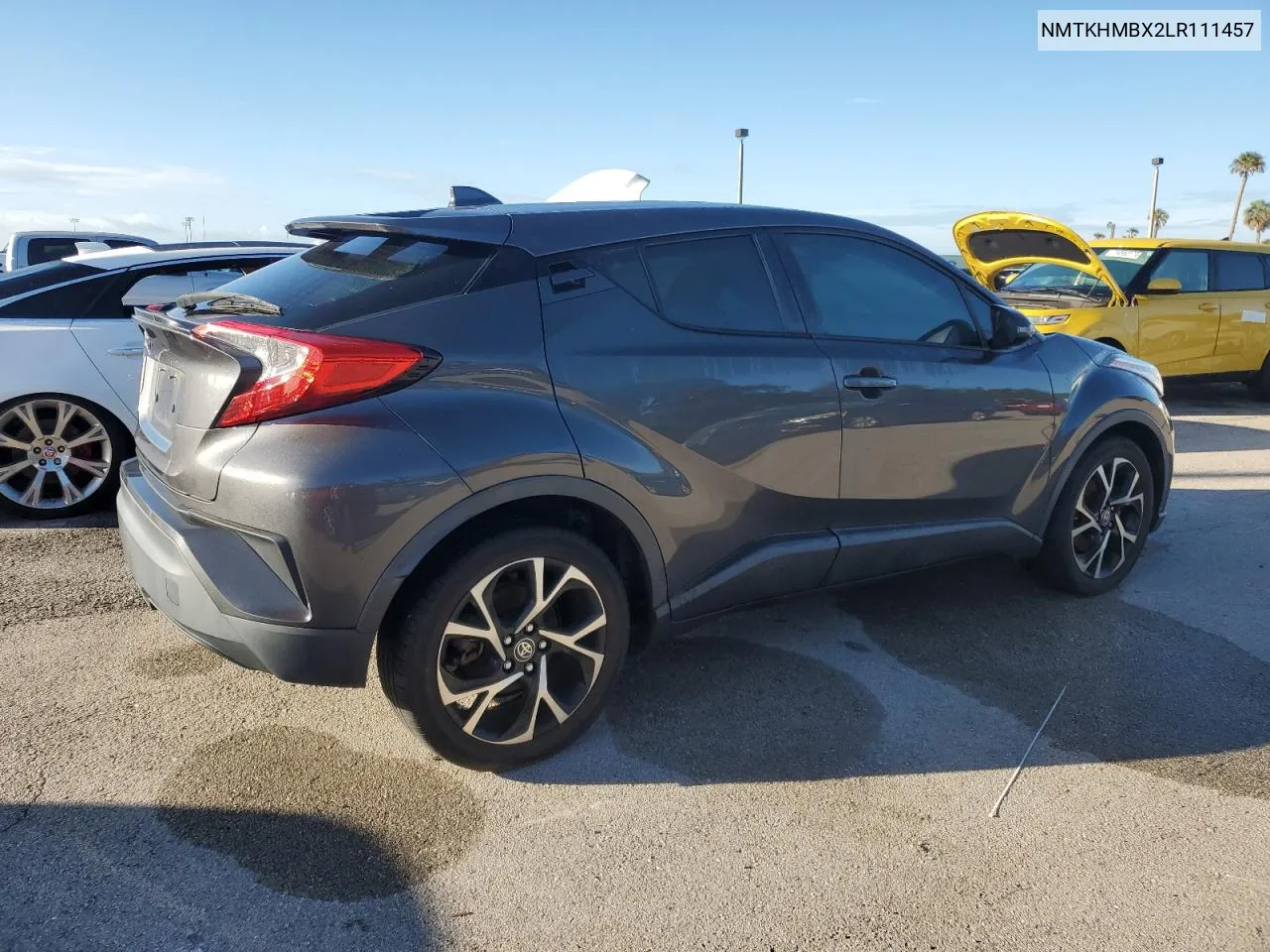 2020 Toyota C-Hr Xle VIN: NMTKHMBX2LR111457 Lot: 74453644