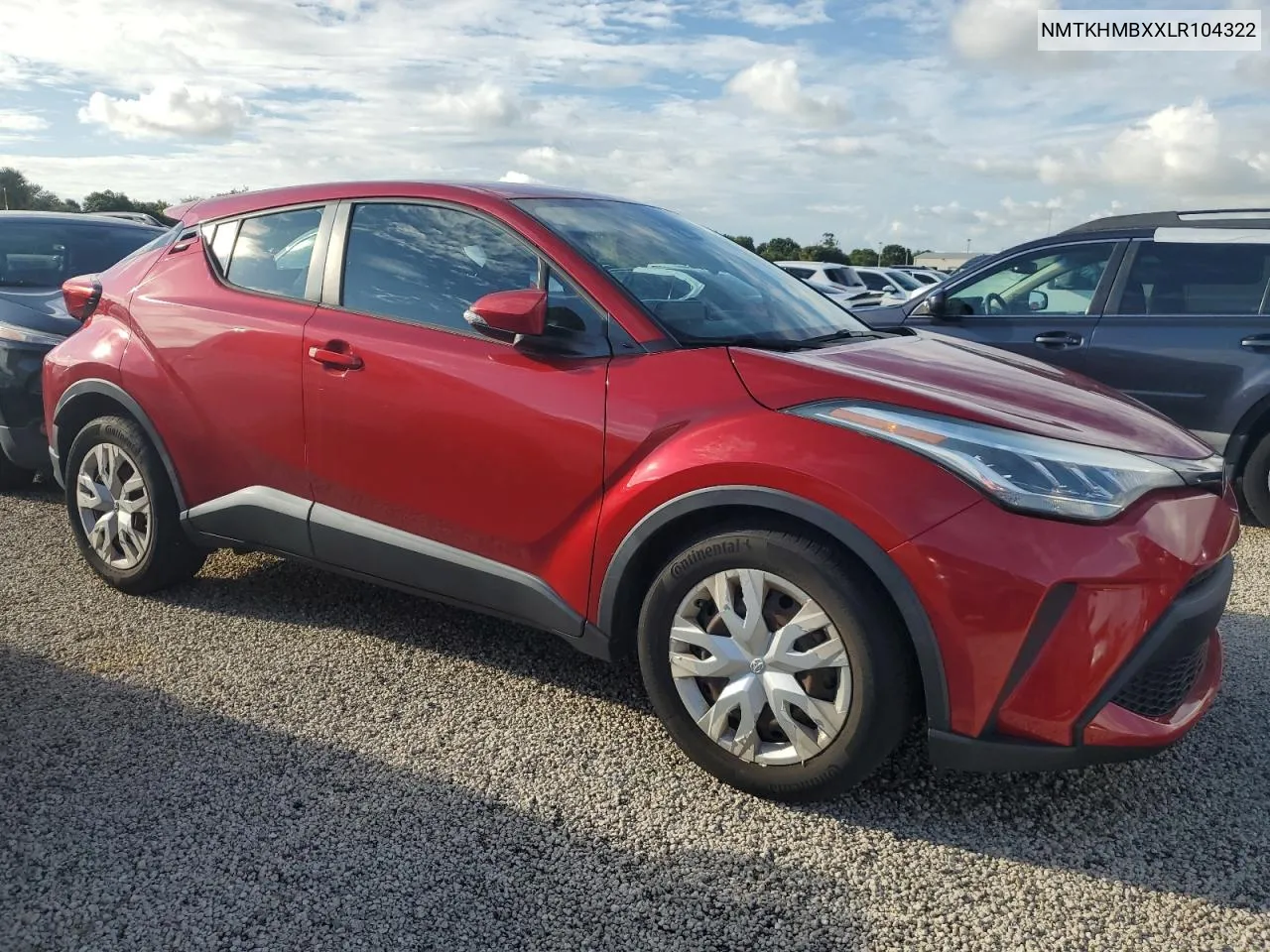 2020 Toyota C-Hr Xle VIN: NMTKHMBXXLR104322 Lot: 74489144