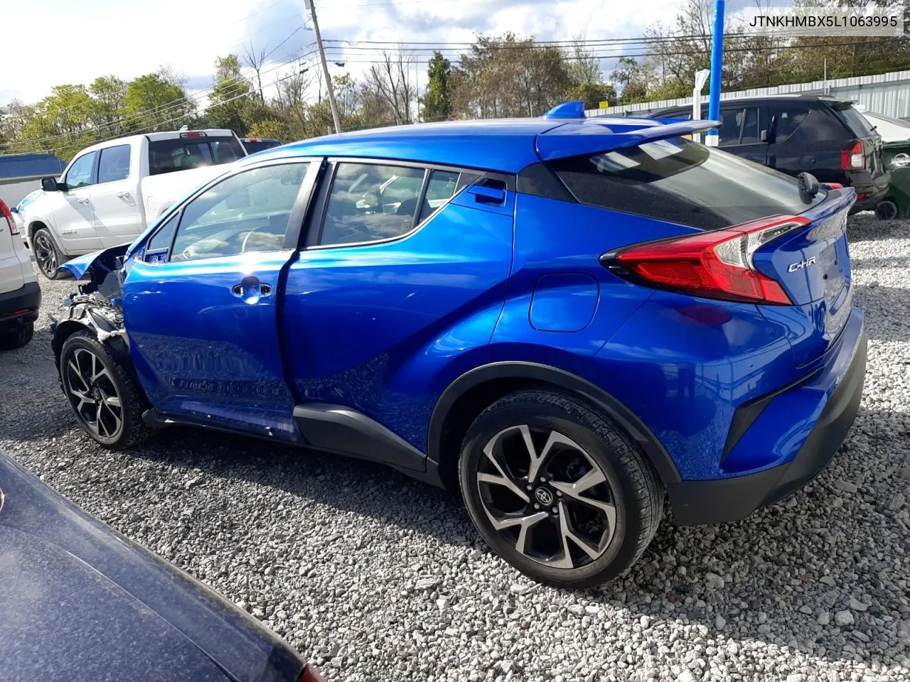 2020 Toyota C-Hr Xle VIN: JTNKHMBX5L1063995 Lot: 74770834