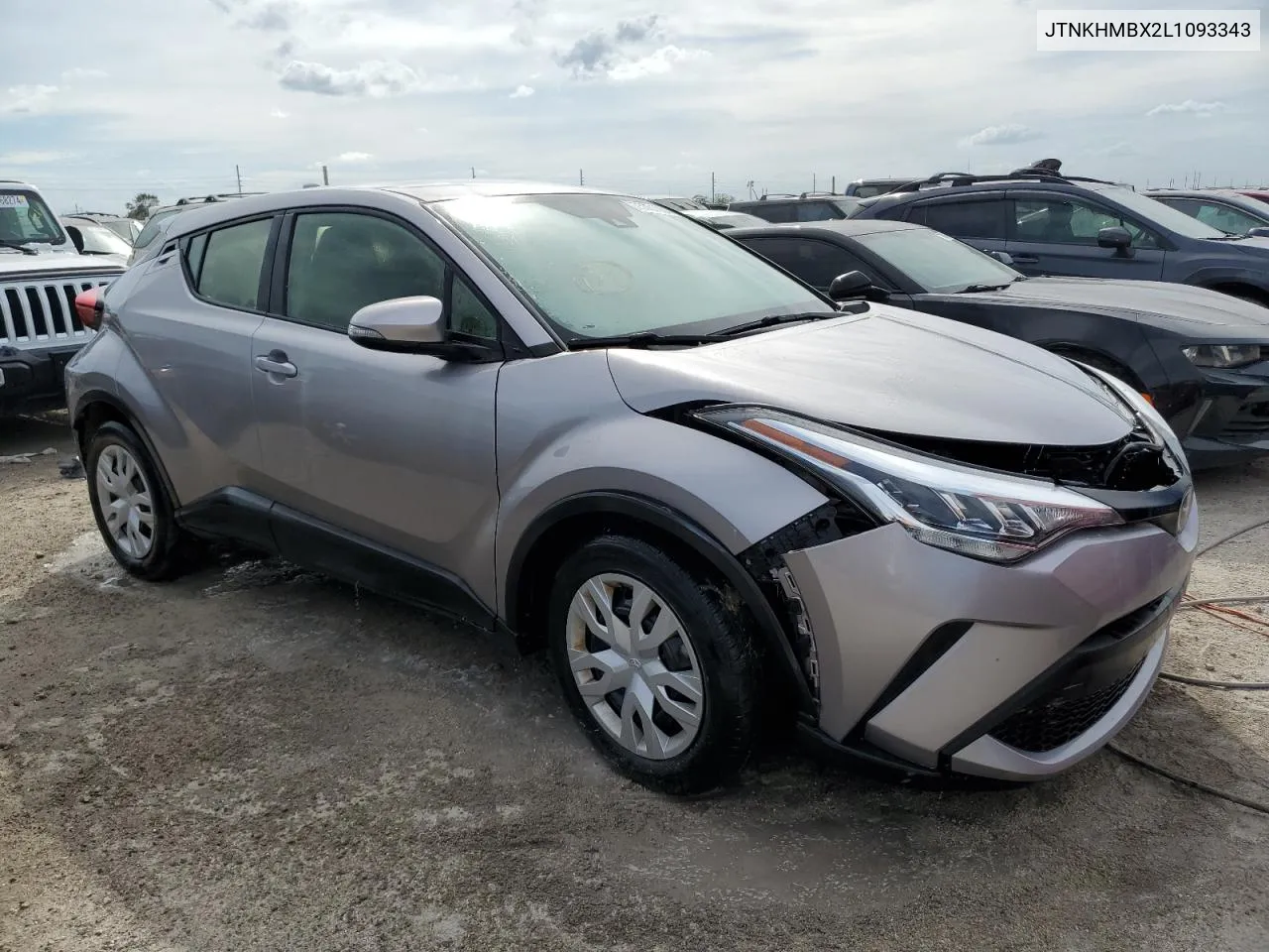 JTNKHMBX2L1093343 2020 Toyota C-Hr Xle