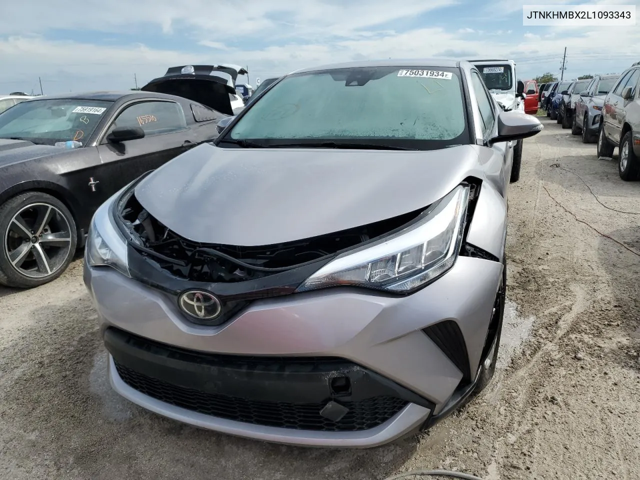 JTNKHMBX2L1093343 2020 Toyota C-Hr Xle