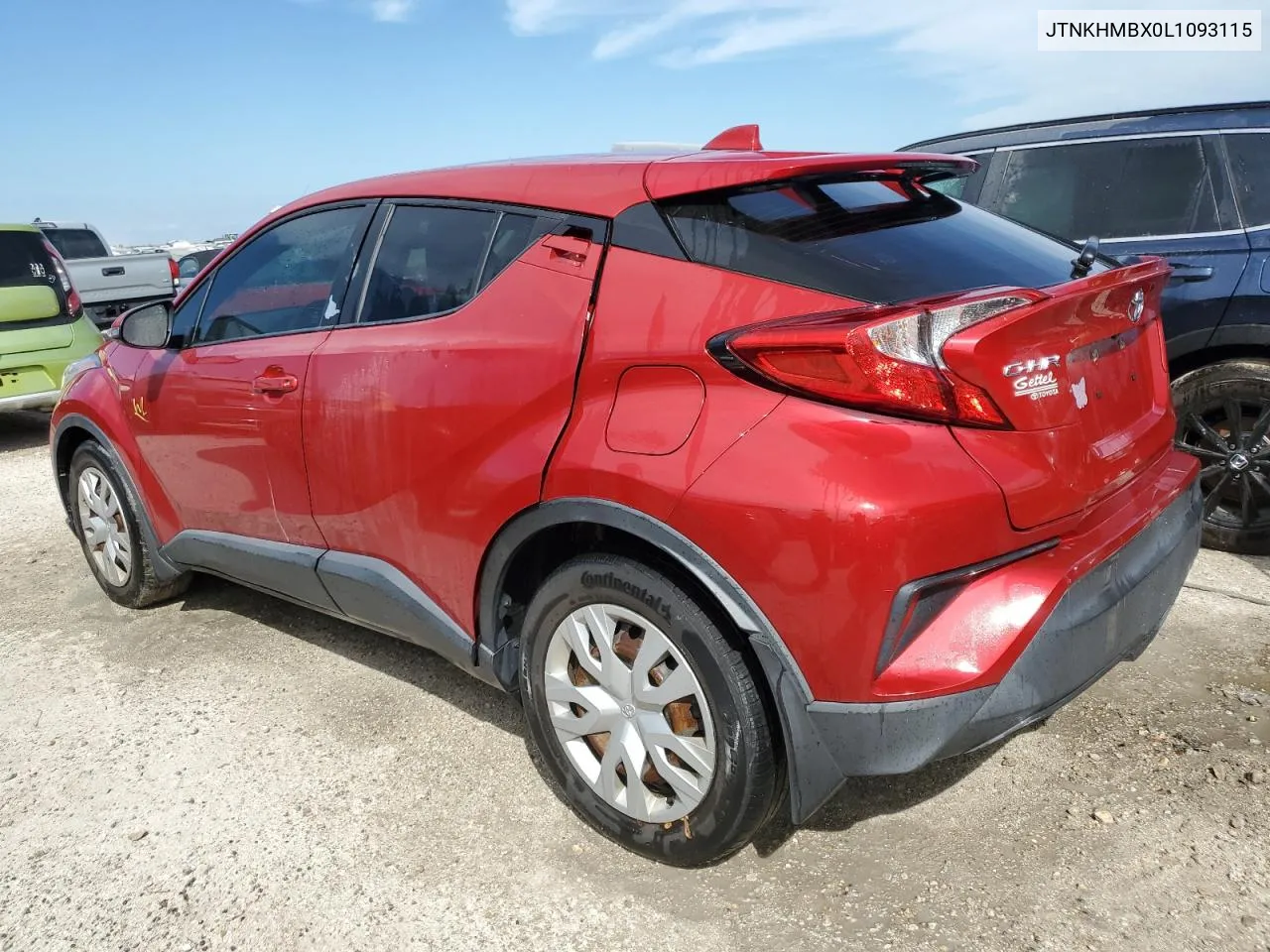 2020 Toyota C-Hr Xle VIN: JTNKHMBX0L1093115 Lot: 75038264